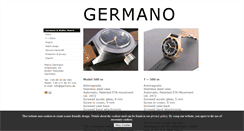 Desktop Screenshot of germano.de
